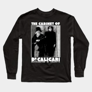 THE CABINET OF DR CALIGARI - Horror Film - Silent and Pre-Code Horror Long Sleeve T-Shirt